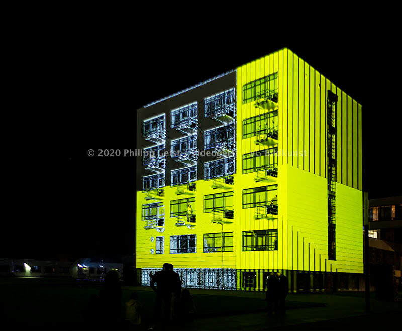 Bauhaus Dessau "Light.Facade.Human" 100 Year Anniversary 2019 (signed + Frame)