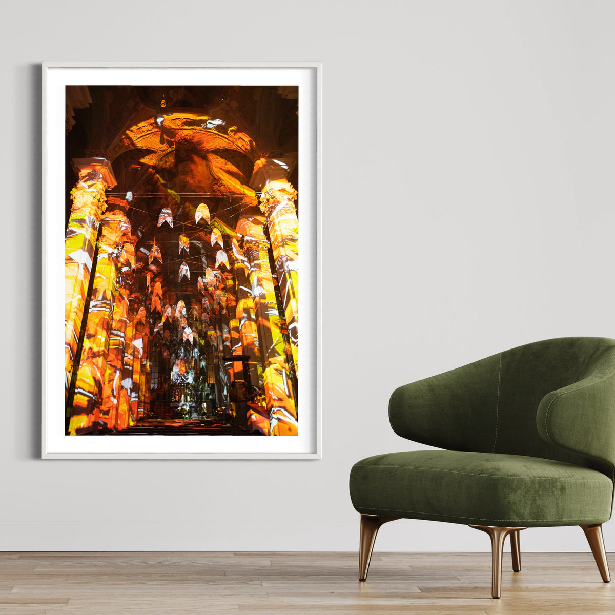 Munich / München Hl.Geist Kirche Unter Flügeln/ Under Wings 2019 (signed + Frame)
