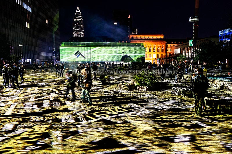 Frankfurt / Main / Luminale 2012 Time Drifts Kulturcampus / Goethe University Frankfurt  15.-20 April 2012 (signed + Frame)