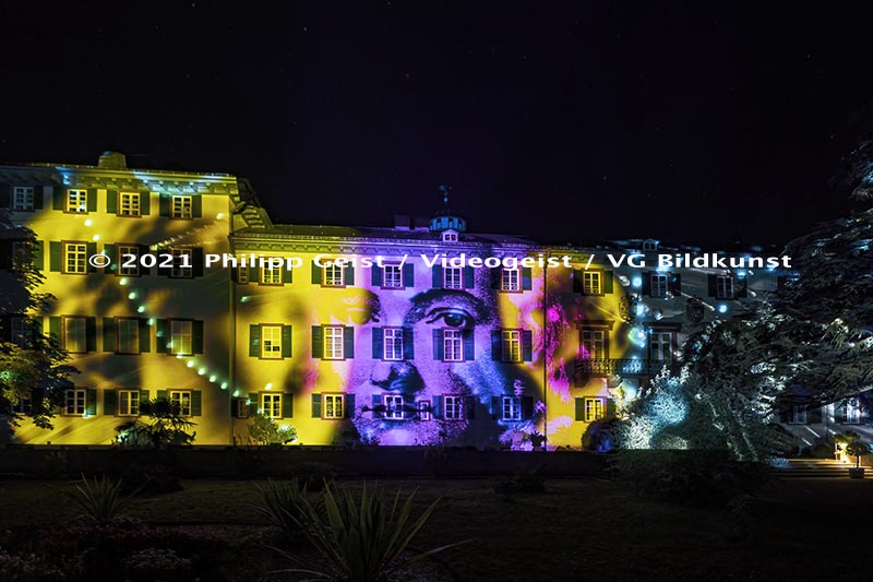 Bad Homburg Schloss „Wo bist du, Licht!“ Hölderlin 250 Jahre 2021 (signed + Frame)