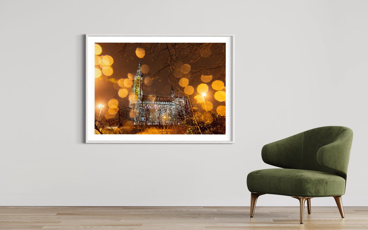 Munich/ München Hl.Kreuz Kirche Giesing 2015 (signed + Frame)