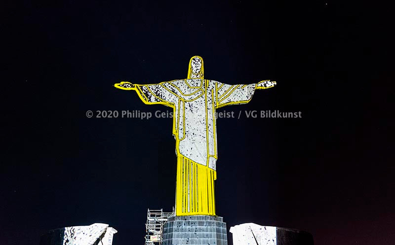 Cristo Redentor/ Rio de Janeiro 2014  (signed + Frame)