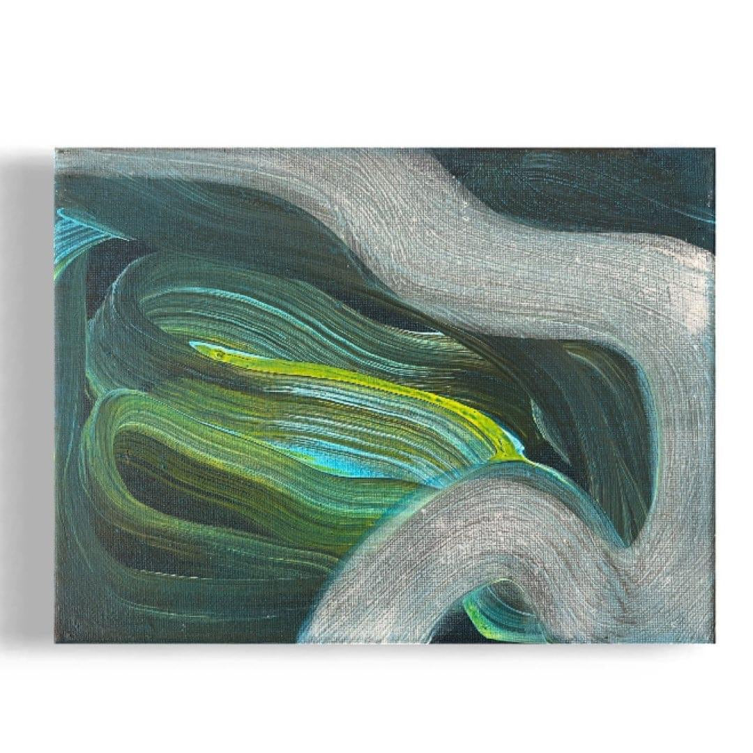 Untitled/ ohne Titel - Painting on Canvas 2007 (24x18cm)