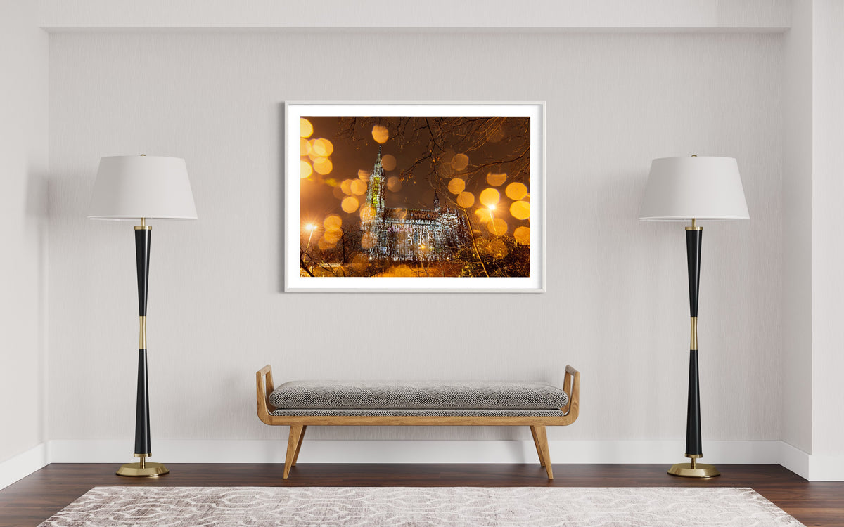 Munich/ München Hl.Kreuz Kirche Giesing 2015 (signed + Frame)