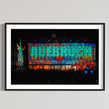 Laden Sie das Bild in den Galerie-Viewer, Nürnberg/ Nuremberg Rathaus „Into the Blue“ Blaue Nacht 2017 (signed + Frame)
