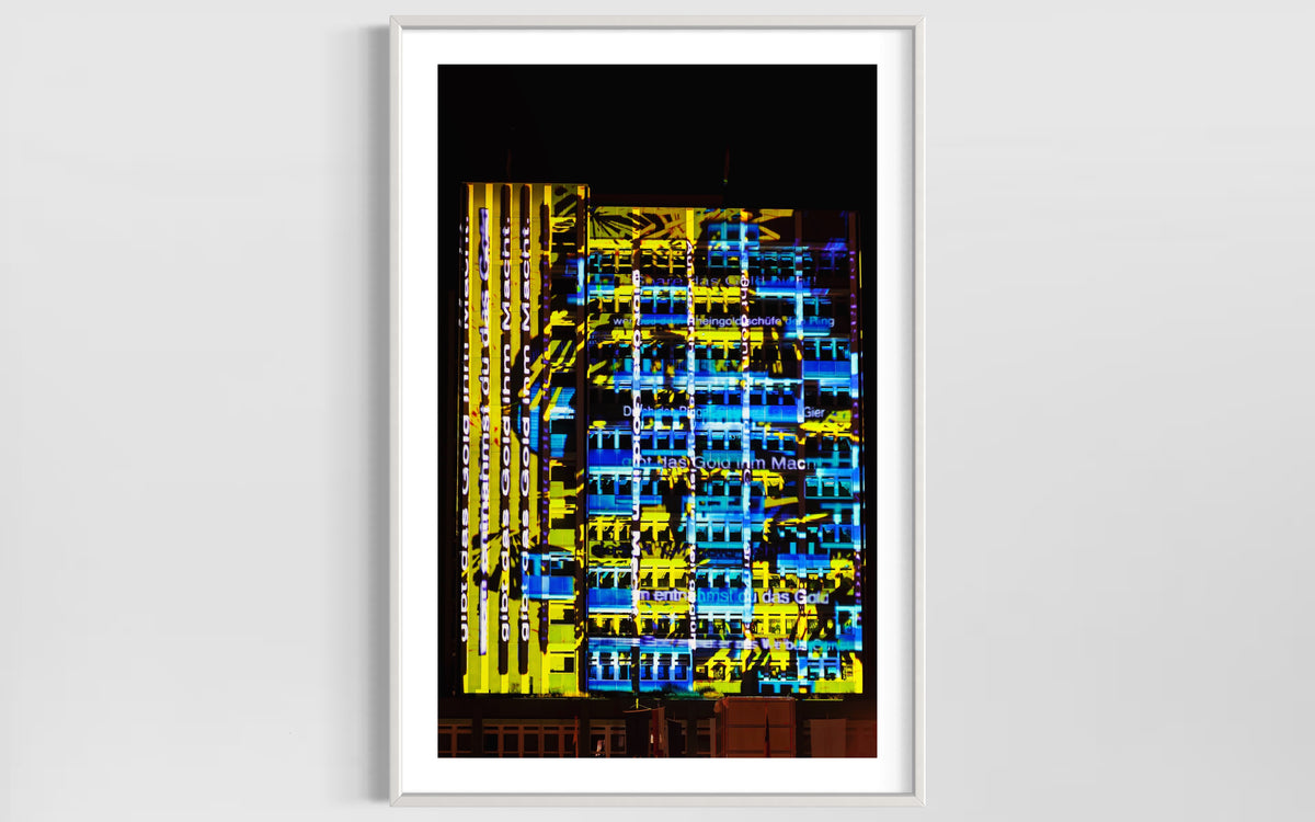 Bayreuth 2013 Richard Wagner 200 year anniversary "WGNR RMX" (signed + Frame)