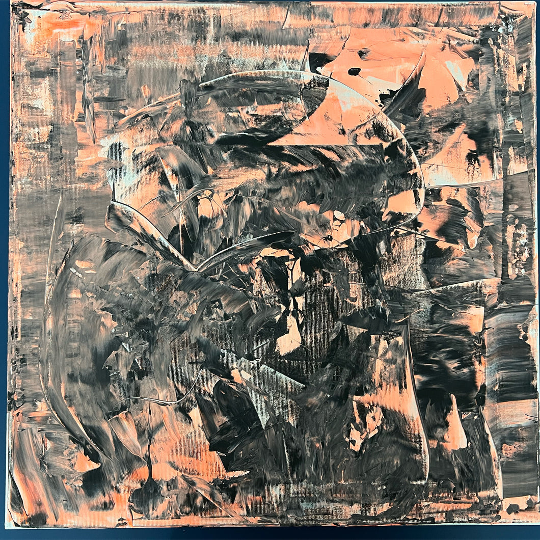 Untitled/ ohne Titel - Painting on Canvas 2022 (50x50cm)