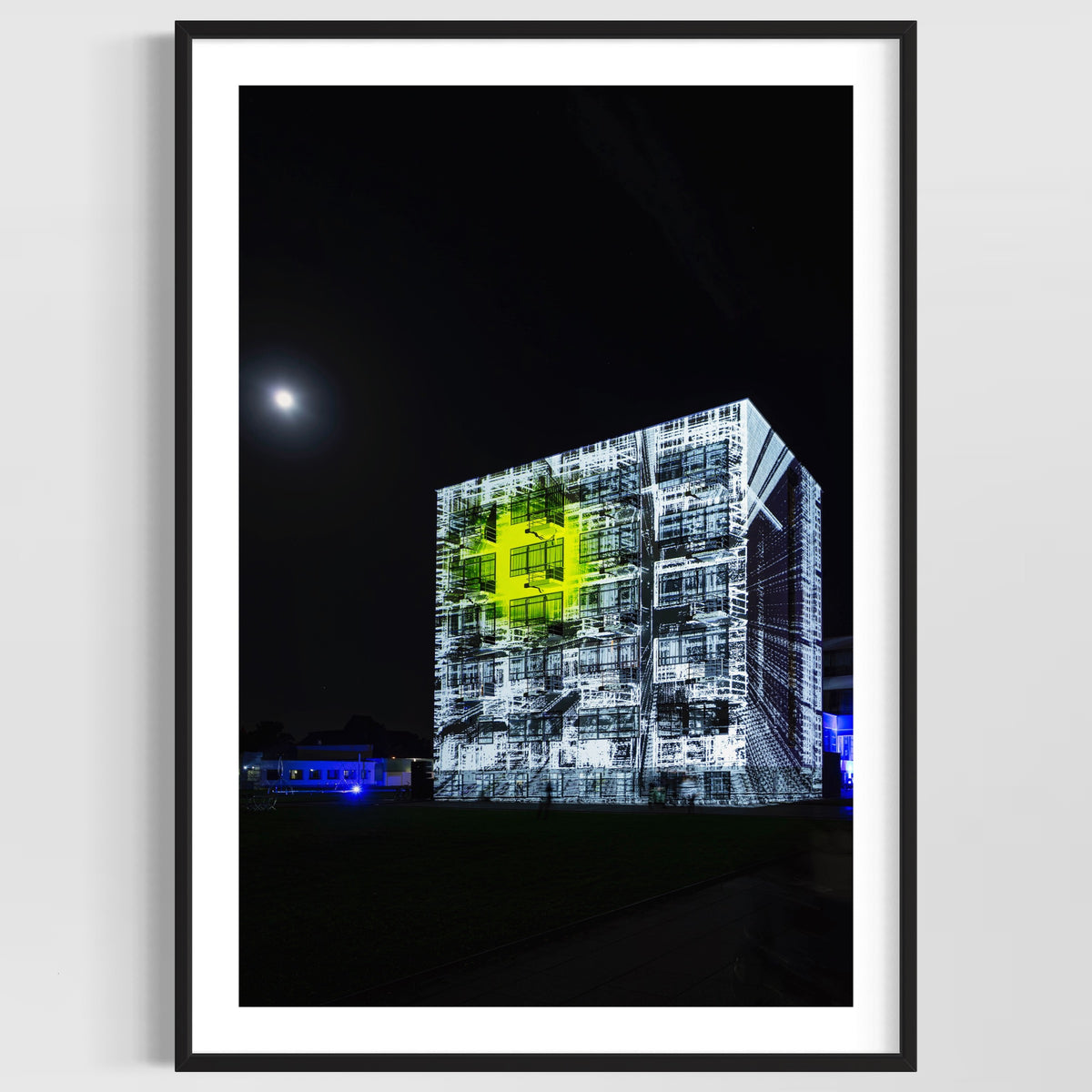 Bauhaus Dessau "Light.Facade.Human" 100 Year Anniversary 2019 (signed + Frame)