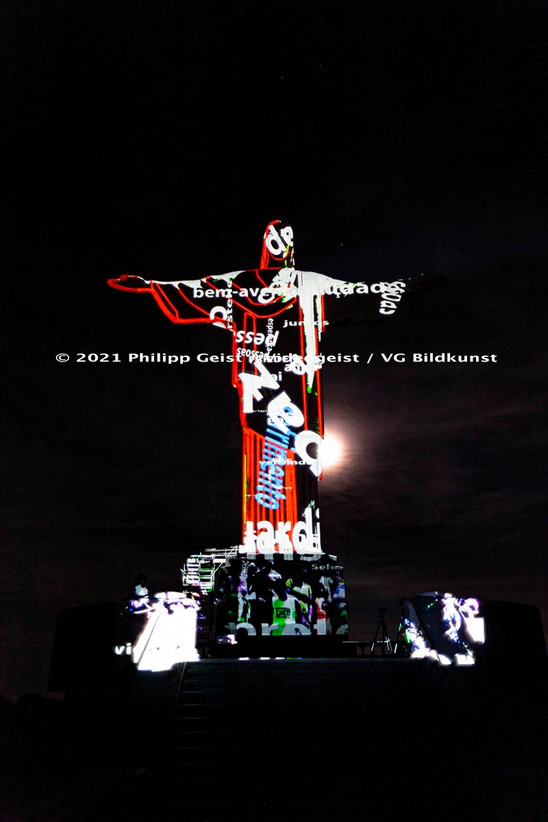 Cristo Redentor/ Rio de Janeiro 2014  (signed + Frame)