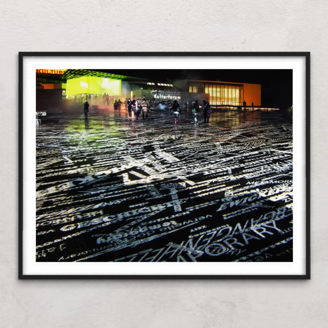 Berlin Time Fades Kulturforum 2008 (signed + Frame)