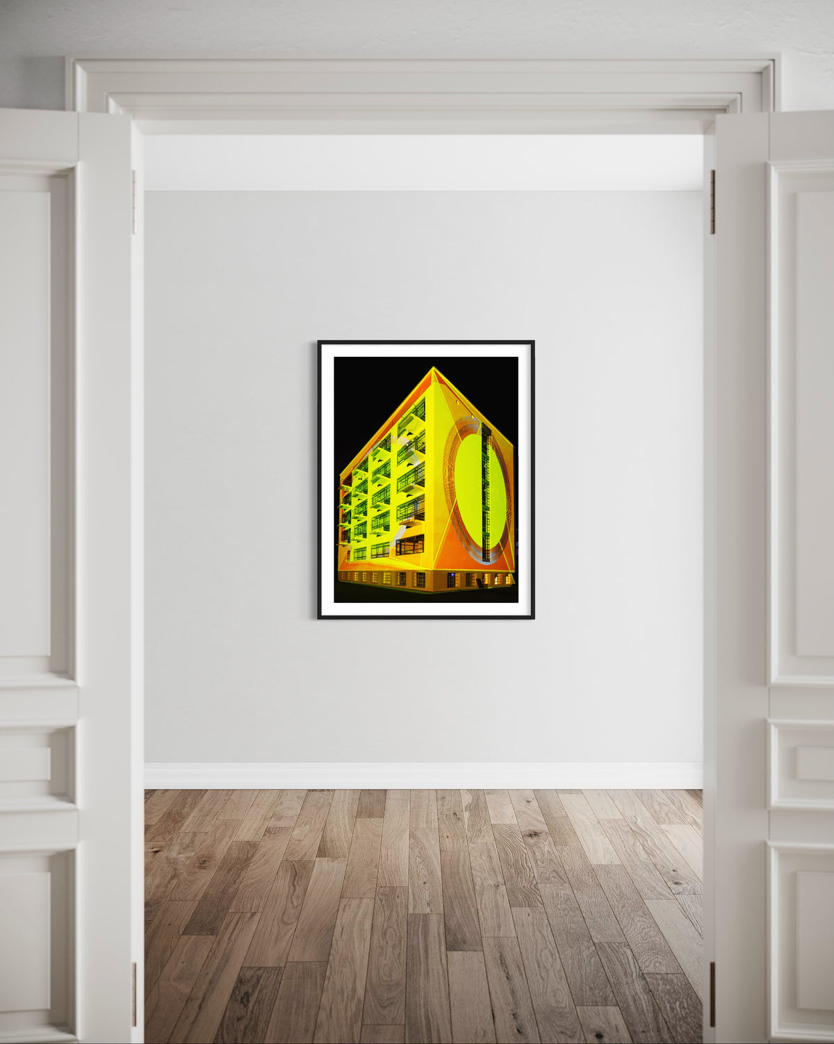 Bauhaus Dessau "Light.Facade.Human" 100 Year Anniversary 2019 (signed + Frame)
