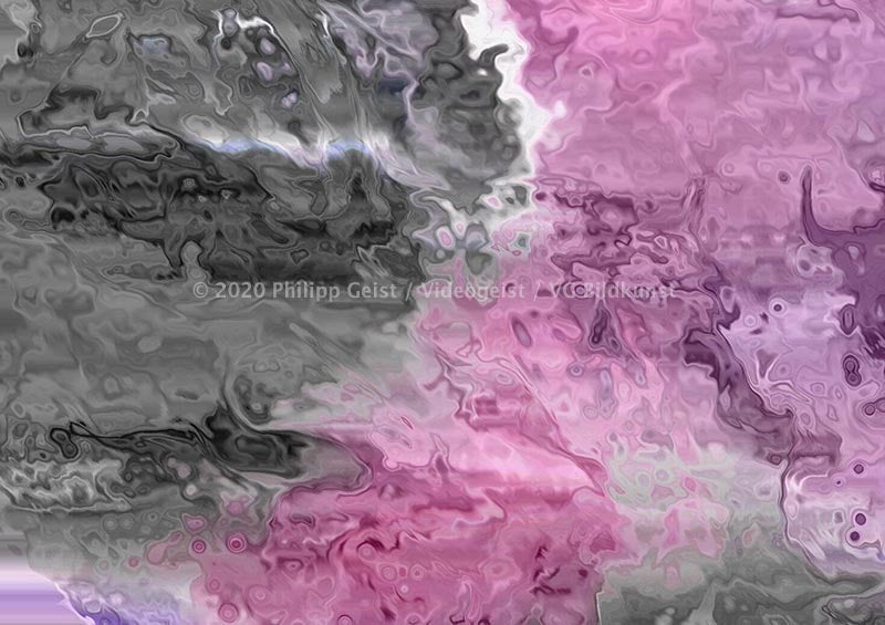 Generative Art / Videostill Beethoven Morph-Series 2020 (signed)