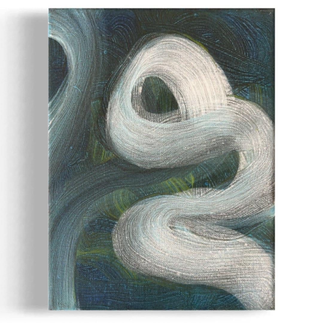 Untitled/ ohne Titel - Painting on Canvas 2007 (24x18cm)