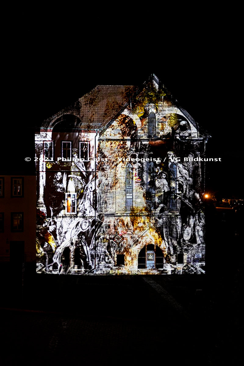 Eisenach Museum Predigerkirche „Nun aber seid ihr Licht. Elisabeth“ 2021 (signed + Frame)