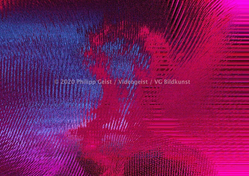Generative Art / Videostill Beethoven Morph-Series 2020 (signed)