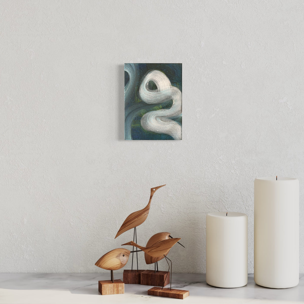 Untitled/ ohne Titel - Painting on Canvas 2007 (24x18cm)
