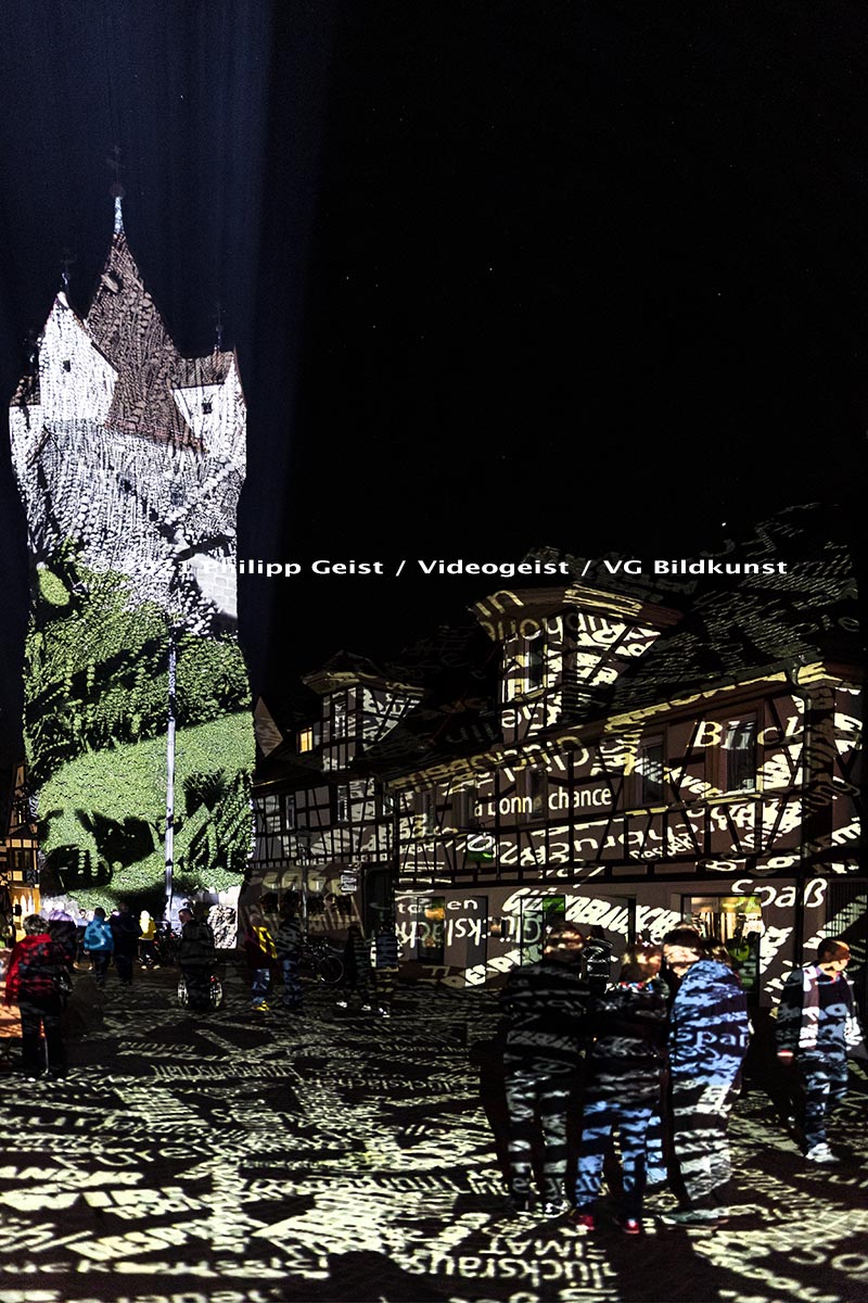 Herzogenaurach Fehnturm „Glücksachen“ 2021 (signed + Frame)