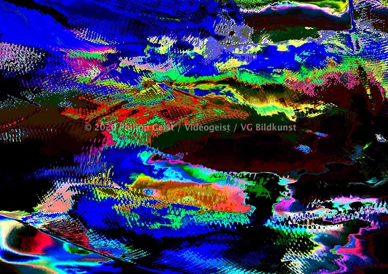 Generative Art / Videostill Morph-Series 2020 (signed)