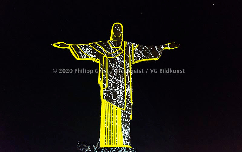 Cristo Redentor/ Rio de Janeiro 2014  (signed + Frame)