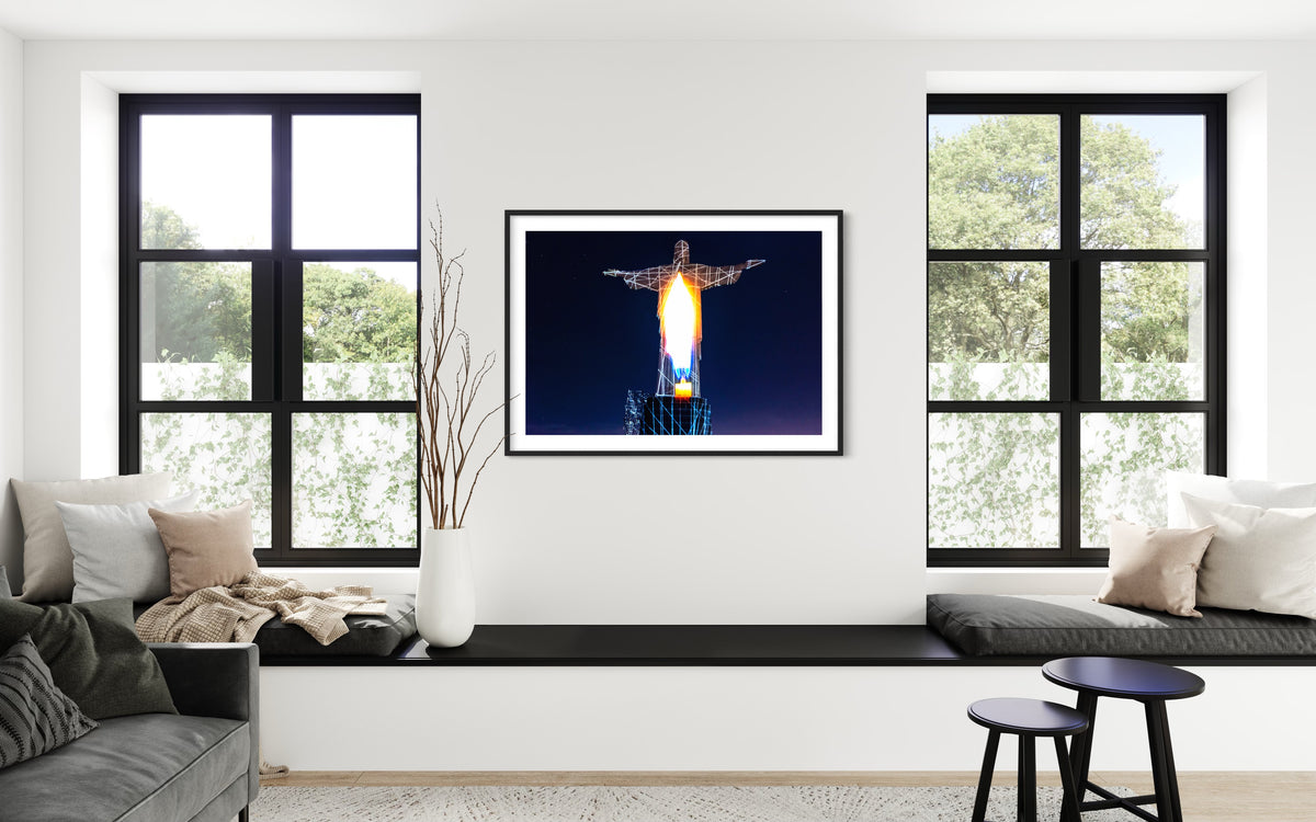 Cristo Redentor/ Rio de Janeiro 2014 (signed + Frame)
