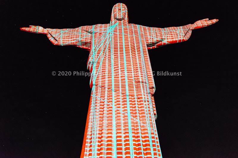 Cristo Redentor/ Rio de Janeiro 2014  (signed + Frame)
