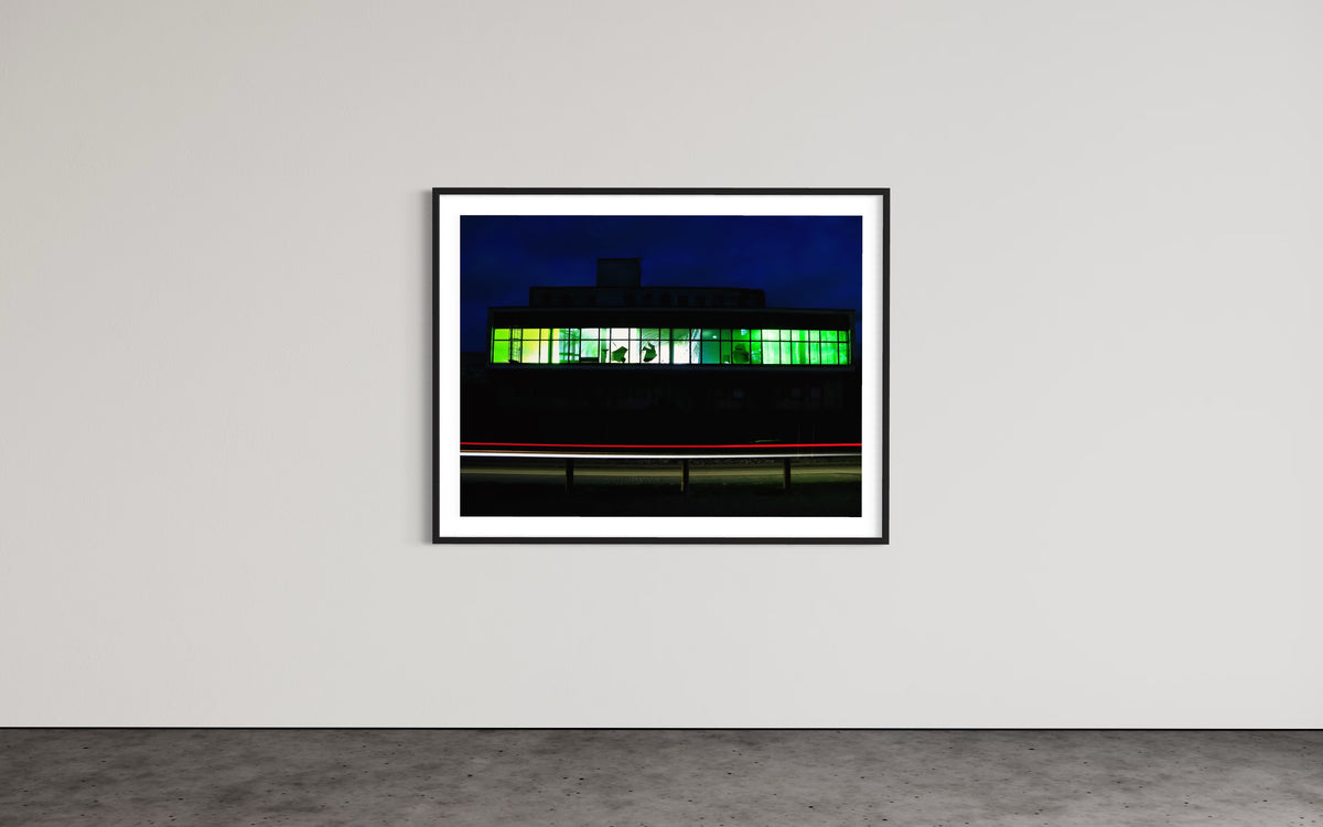 Ahrenshoop „Broken Time Lines“ Hidden Places ehemaliges Kurhaus 2008 /  (signed + Frame)