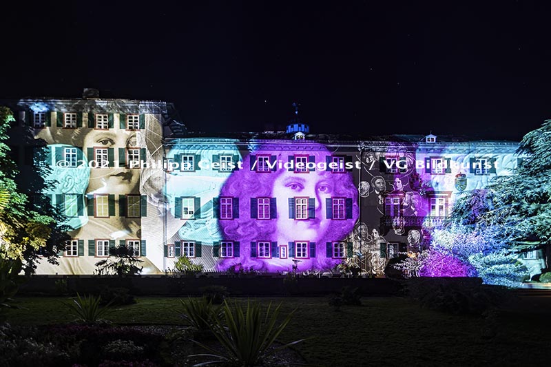 Bad Homburg Schloss „Wo bist du, Licht!“ Hölderlin 250 Jahre 2021 (signed + Frame)