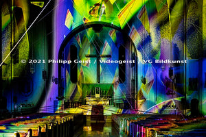 Munich / München St. Korbinian Kirche „Lighting up shadows“ 2021 (signed + Frame)