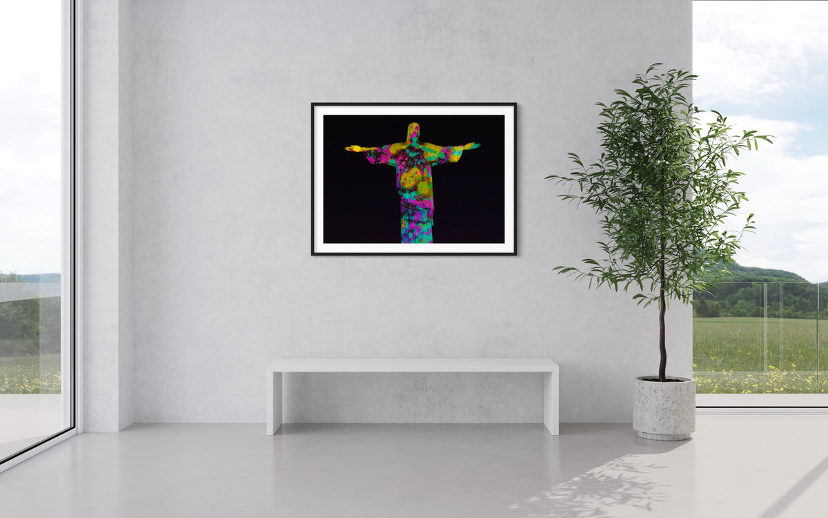 Cristo Redentor/ Rio de Janeiro 2014  (signed + Frame)