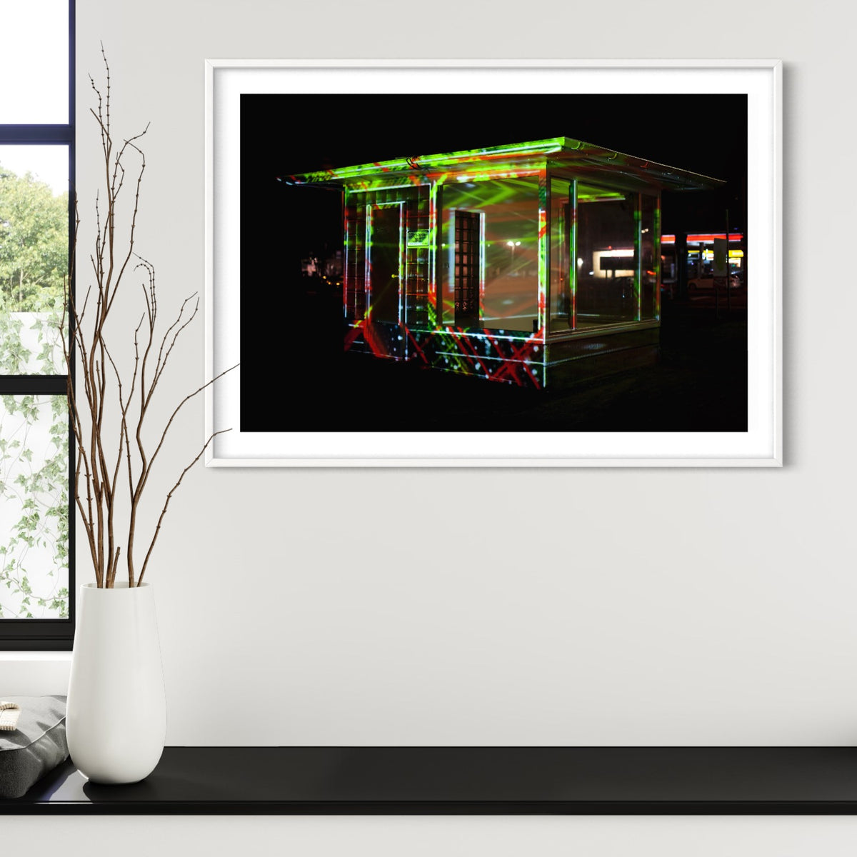 Hidden Places Berlin ehemaliges Pförtnerhaus Flughafen Tempelhof 2014  (signed + Frame)