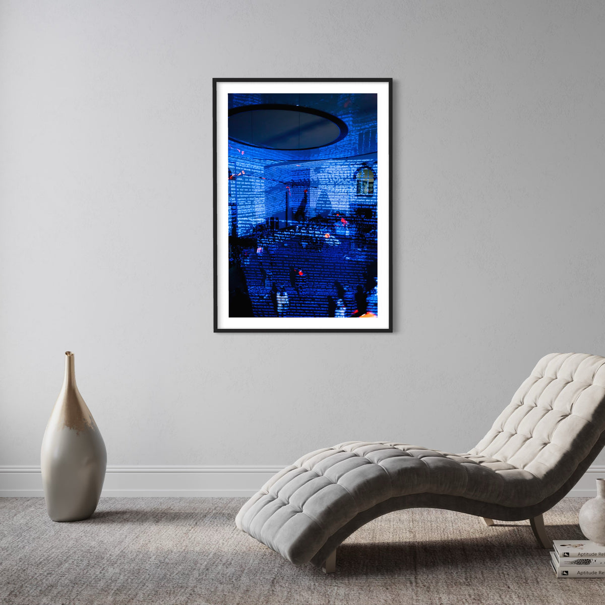 Frankfurt Luminale 2010 Time Shadows  (signed + Frame)