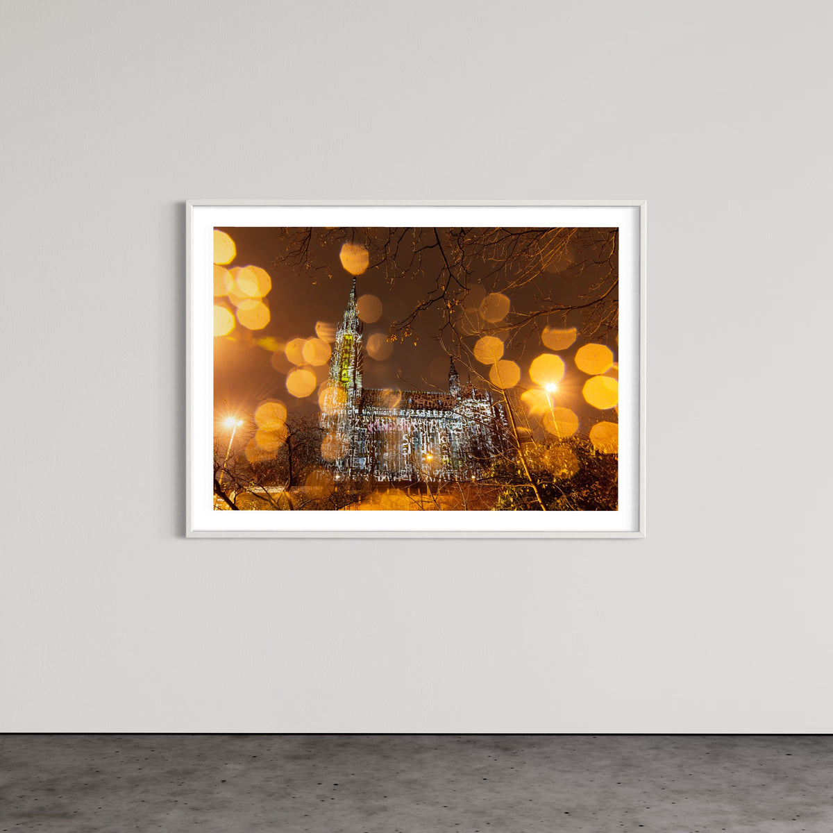 Munich/ München Hl.Kreuz Kirche Giesing 2015 (signed + Frame)