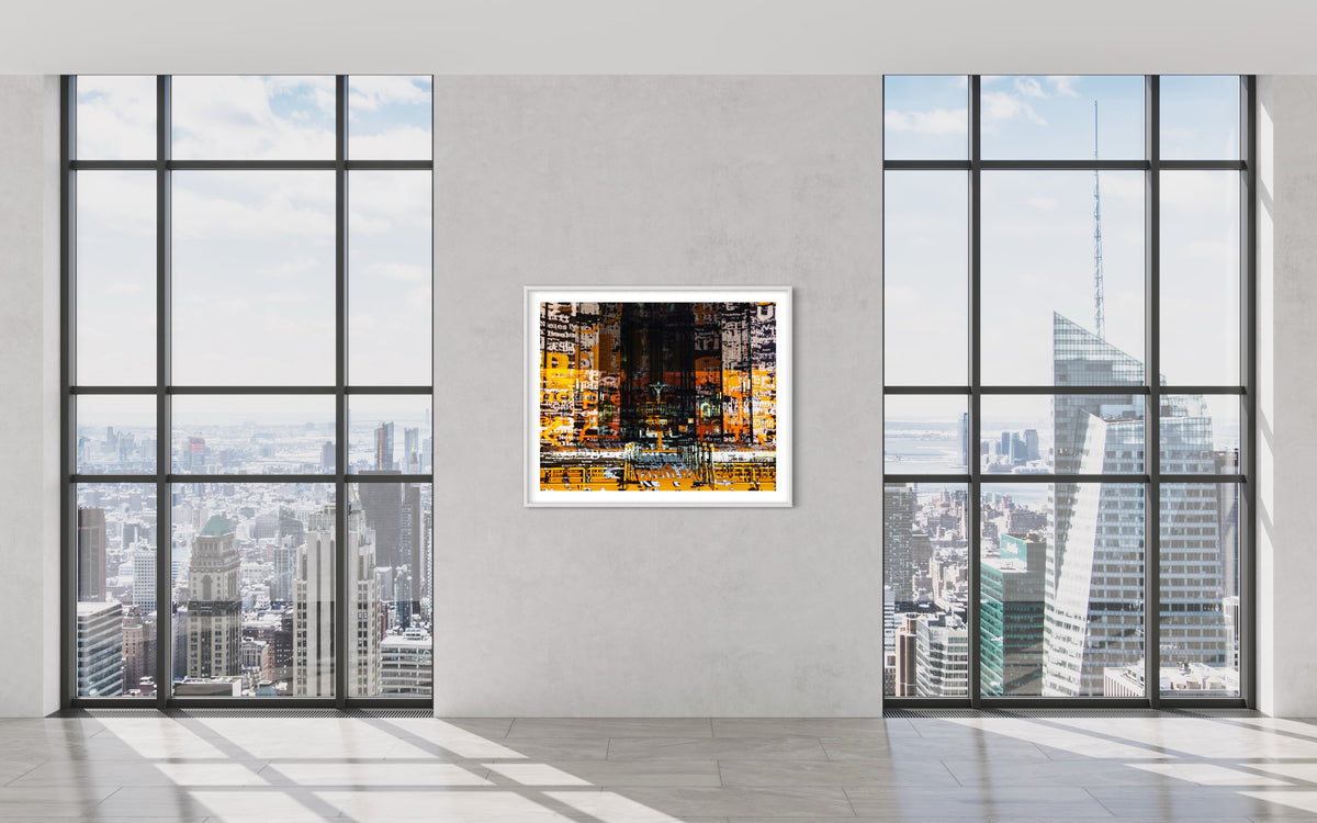 Frankfurt Kaiserdom St. Bartholomäus 2012  (signed + Frame)