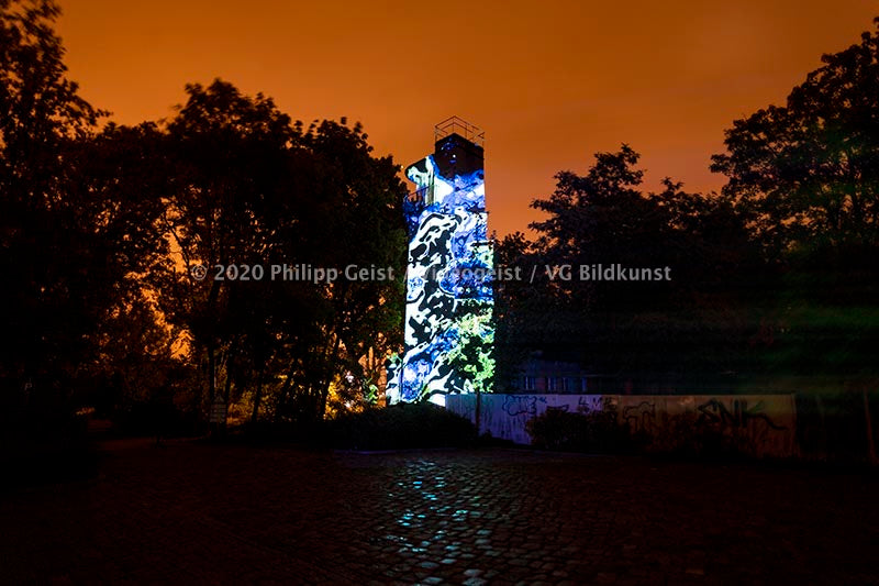 Hidden Places Berlin observation tower/ aussichtsturm 2020 (signed + Frame)