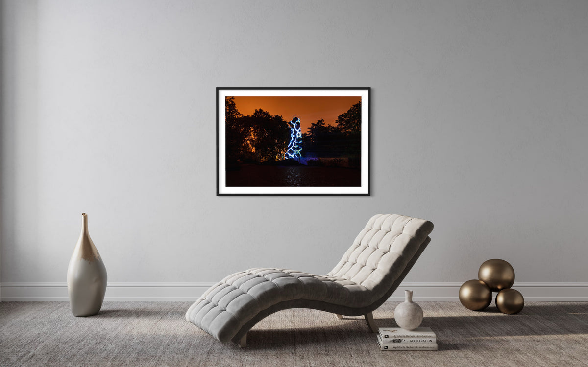 Hidden Places Berlin observation tower/ aussichtsturm 2020 (signed + Frame)