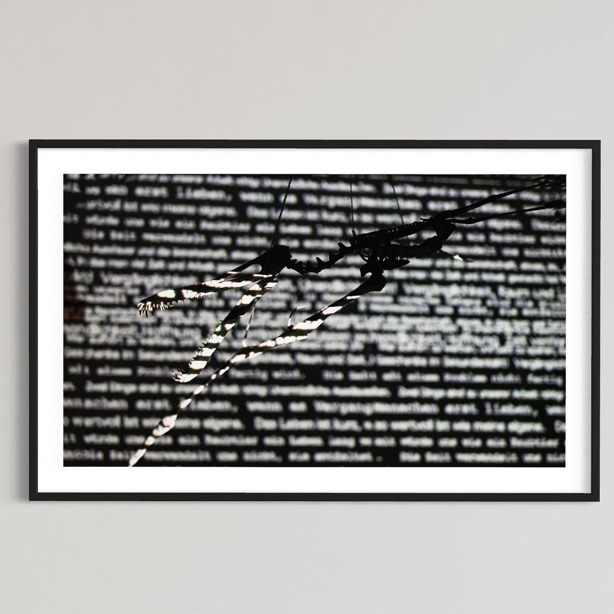Frankfurt 2010 Luminale Time Shadows  (signed + Frame)