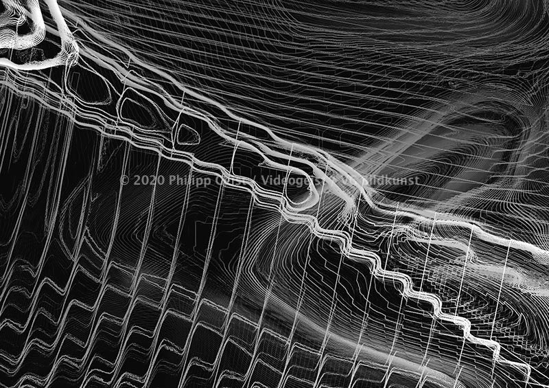 Generative Art / Videostill Morph-Series 2020 (signed)