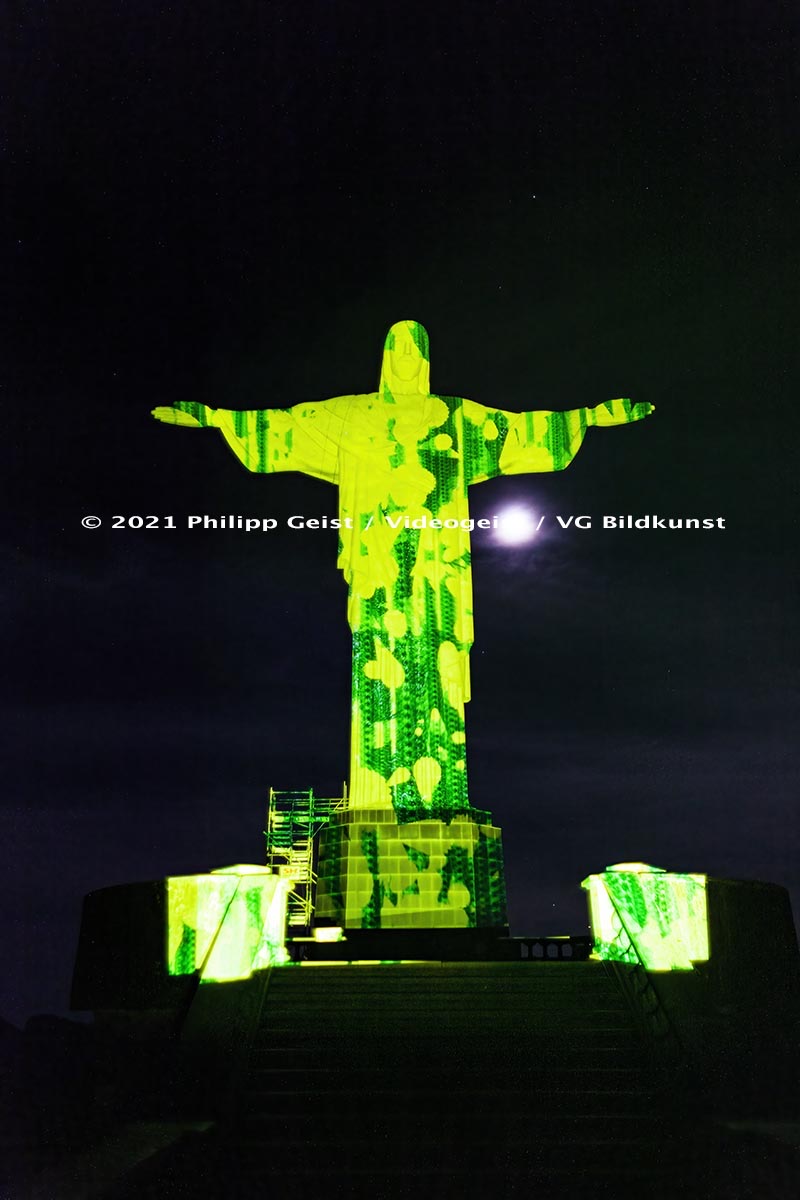 Cristo Redentor/ Rio de Janeiro 2014  (signed + Frame)