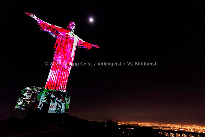 Cristo Redentor/ Rio de Janeiro 2014  (signed + Frame)