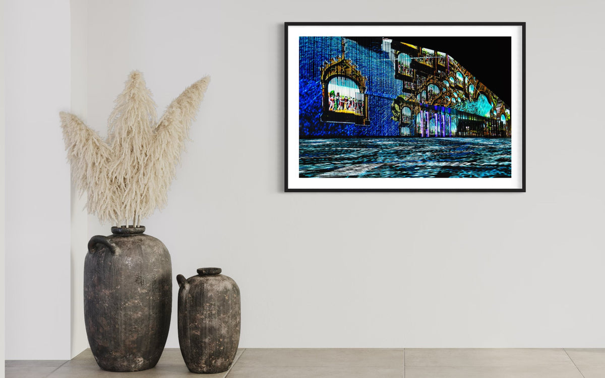 Regensburg Museum Haus der bayerischen Geschichte 2018 (signed + Frame)