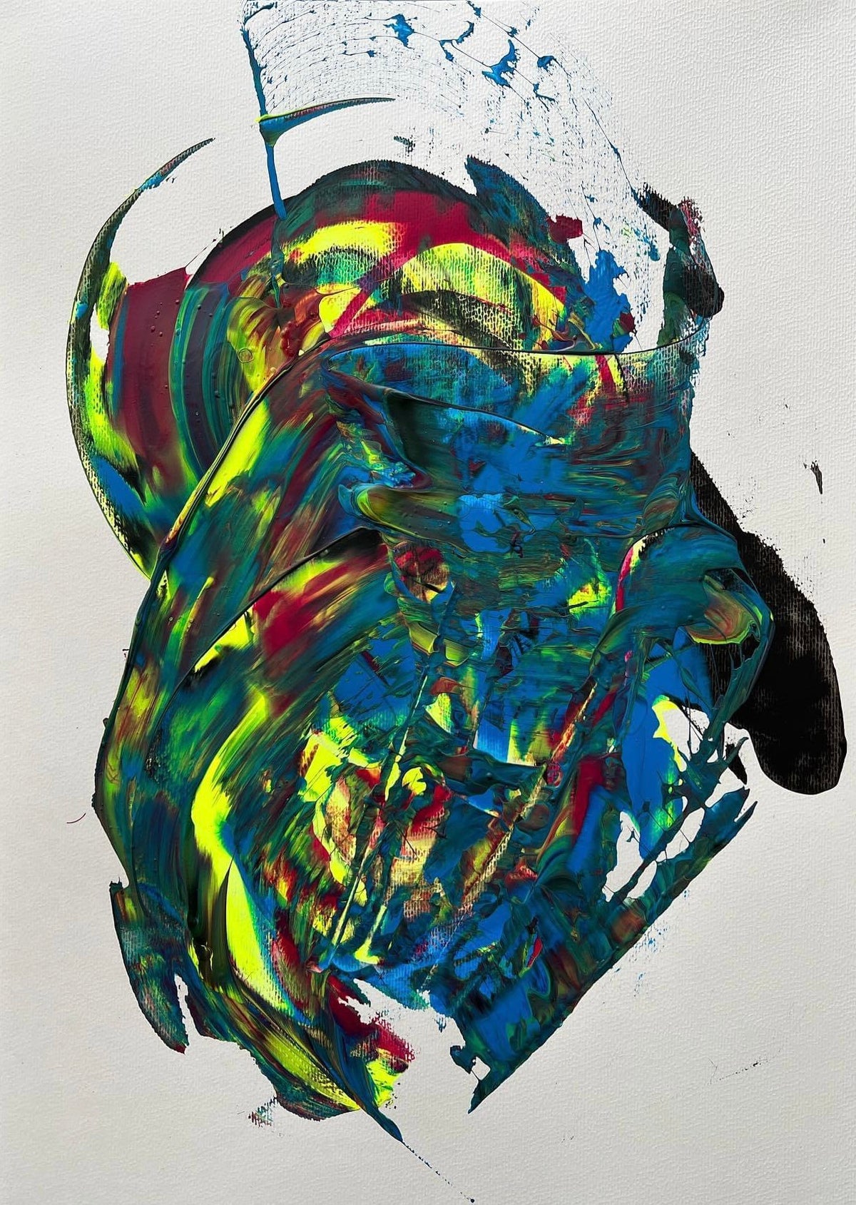 Painting on Paper #128