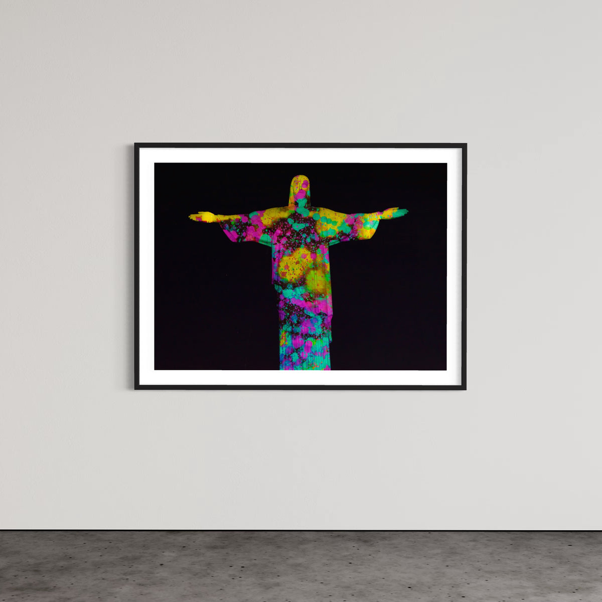 Cristo Redentor/ Rio de Janeiro 2014  (signed + Frame)
