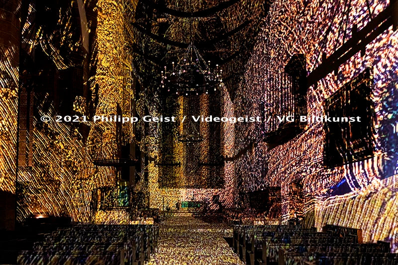 Erfurt Augustinerkirche „AdventsLeuchten“ 2020 (signed + Frame)