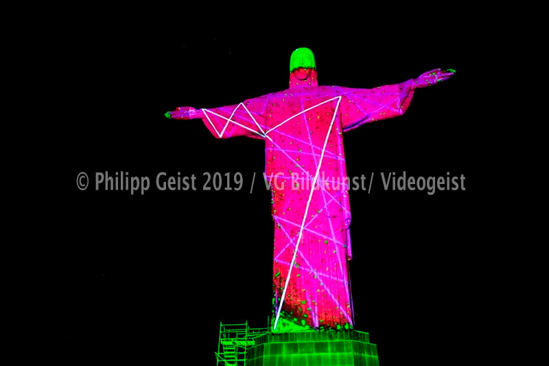 Cristo Redentor/ Rio de Janeiro 2014  (signed + Frame)