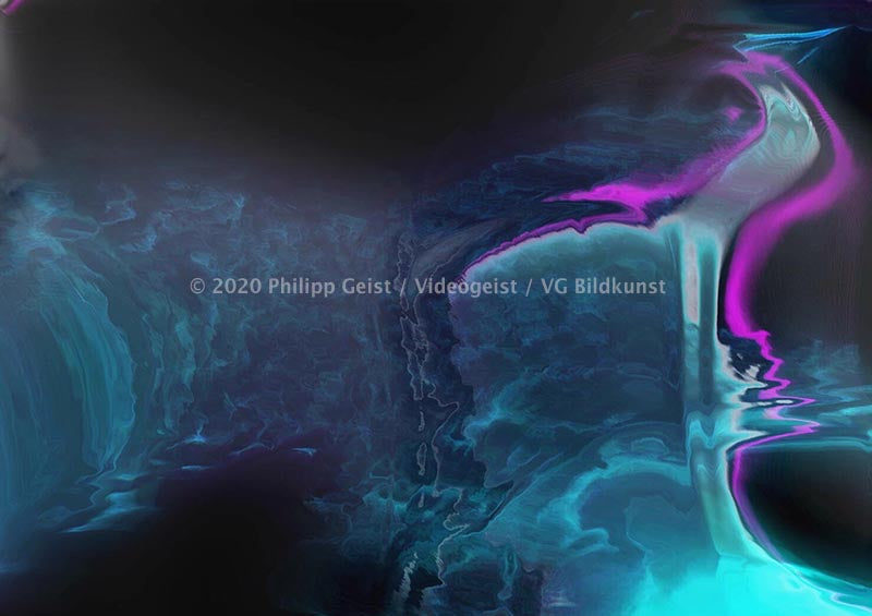 Generative Art / Videostill Morph-Series 2020 (signed)