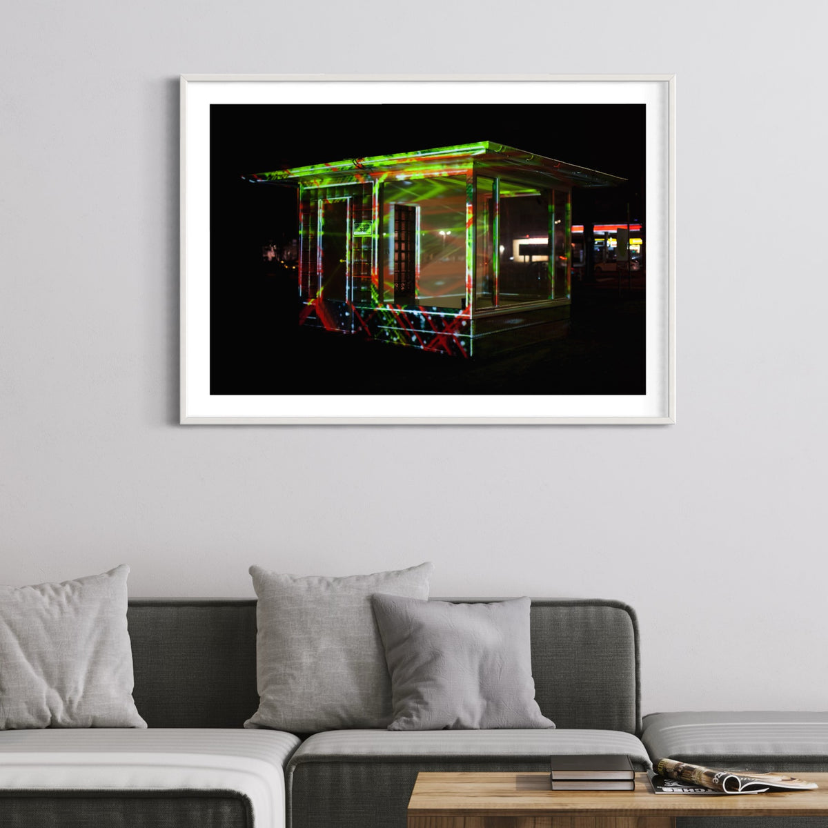 Hidden Places Berlin ehemaliges Pförtnerhaus Flughafen Tempelhof 2014  (signed + Frame)