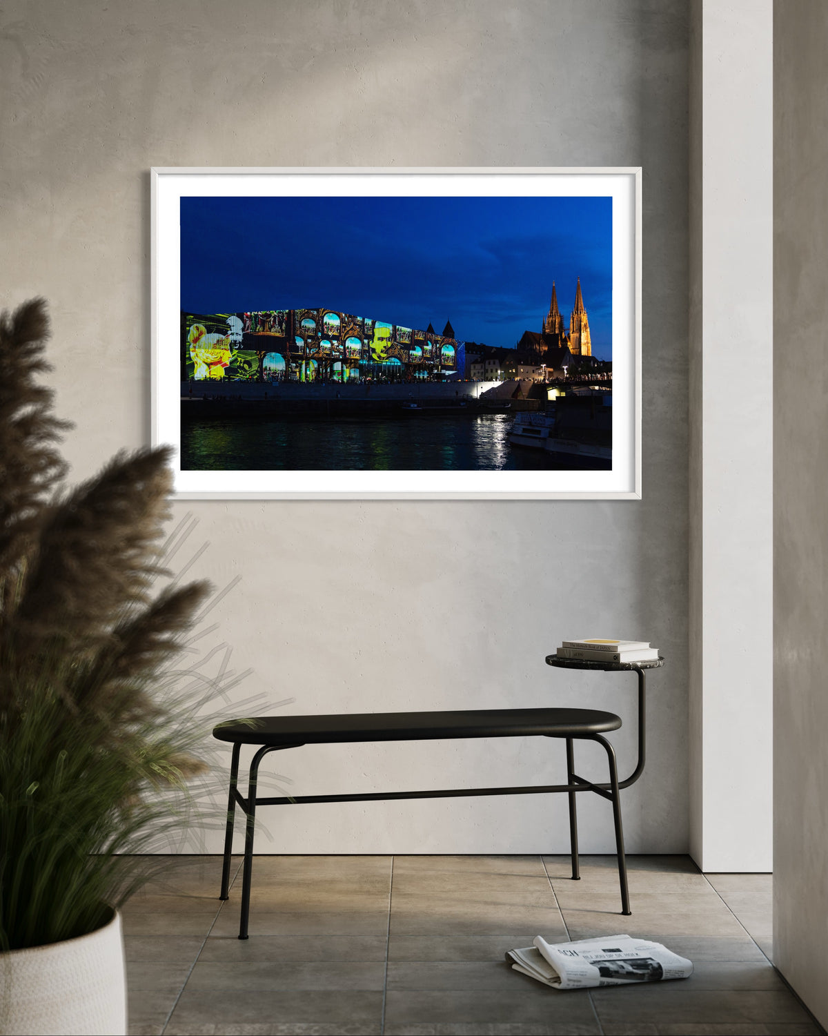 Regensburg Museum Haus der bayerischen Geschichte 2018 (signed + Frame)