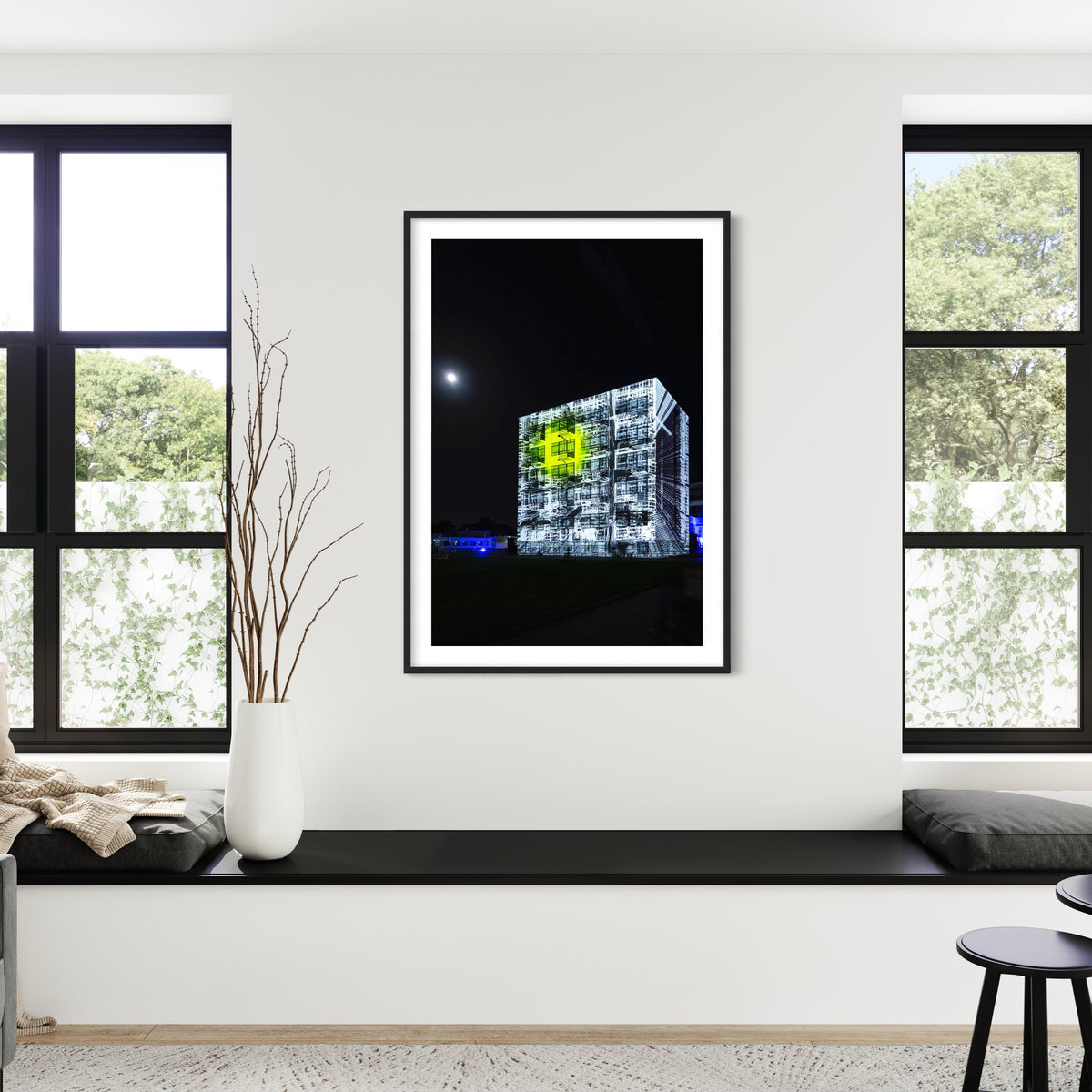 Bauhaus Dessau "Light.Facade.Human" 100 Year Anniversary 2019 (signed + Frame)