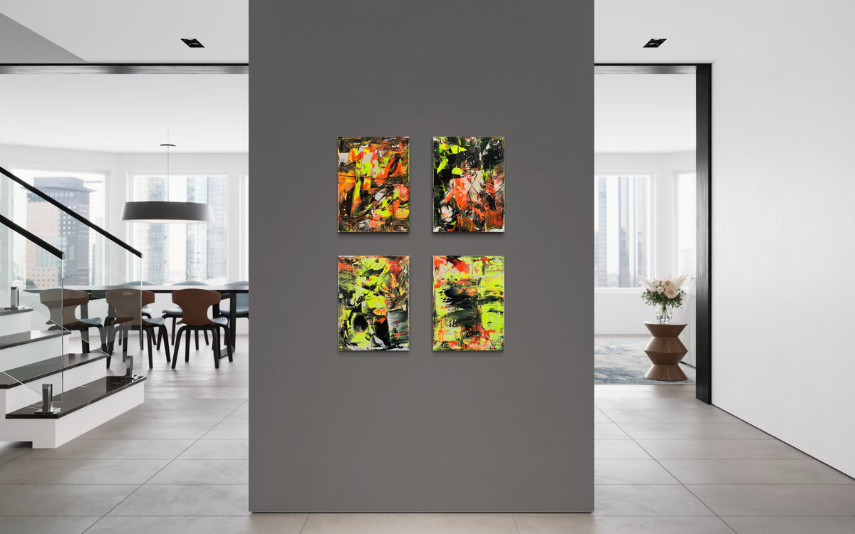 Untitled/ ohne Titel - Painting on Canvas 2022 (40x30cm)