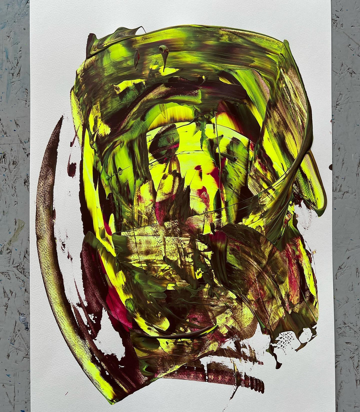 Painting on Paper #136